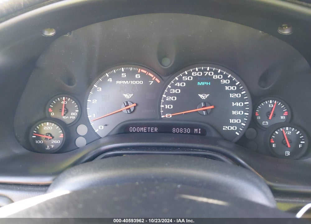 2002 CHEVROLET CORVETTE VIN: 1G1YY32G325109512