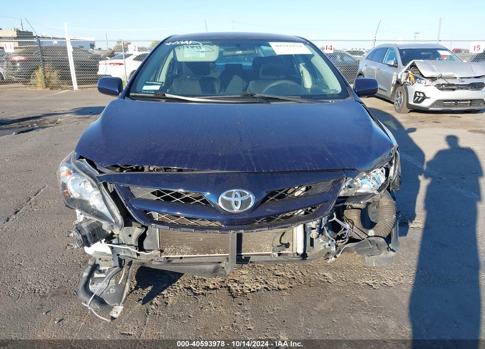 2011 TOYOTA COROLLA S VIN: 2T1BU4EE8BC750375