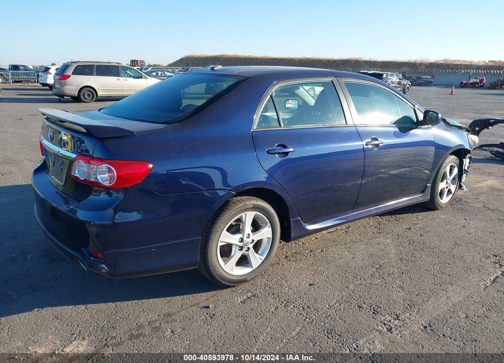 2011 TOYOTA COROLLA S VIN: 2T1BU4EE8BC750375