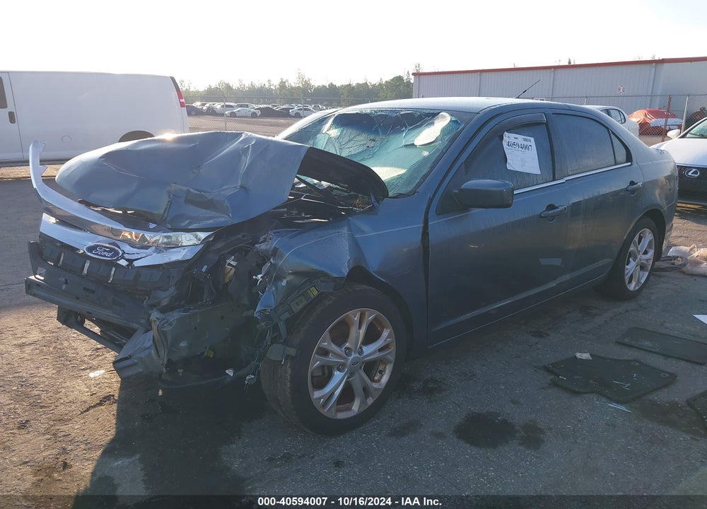2012 FORD FUSION SE VIN: 3FAHP0HG3CR113337