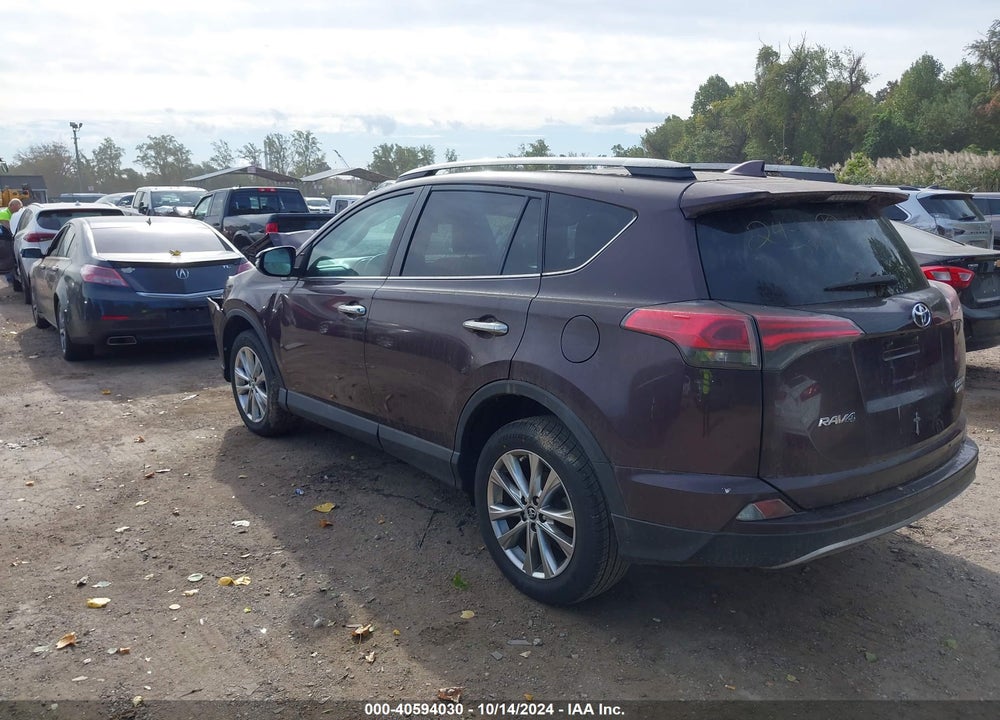 2018 TOYOTA RAV4 LIMITED VIN: 2T3DFREV9JW741365