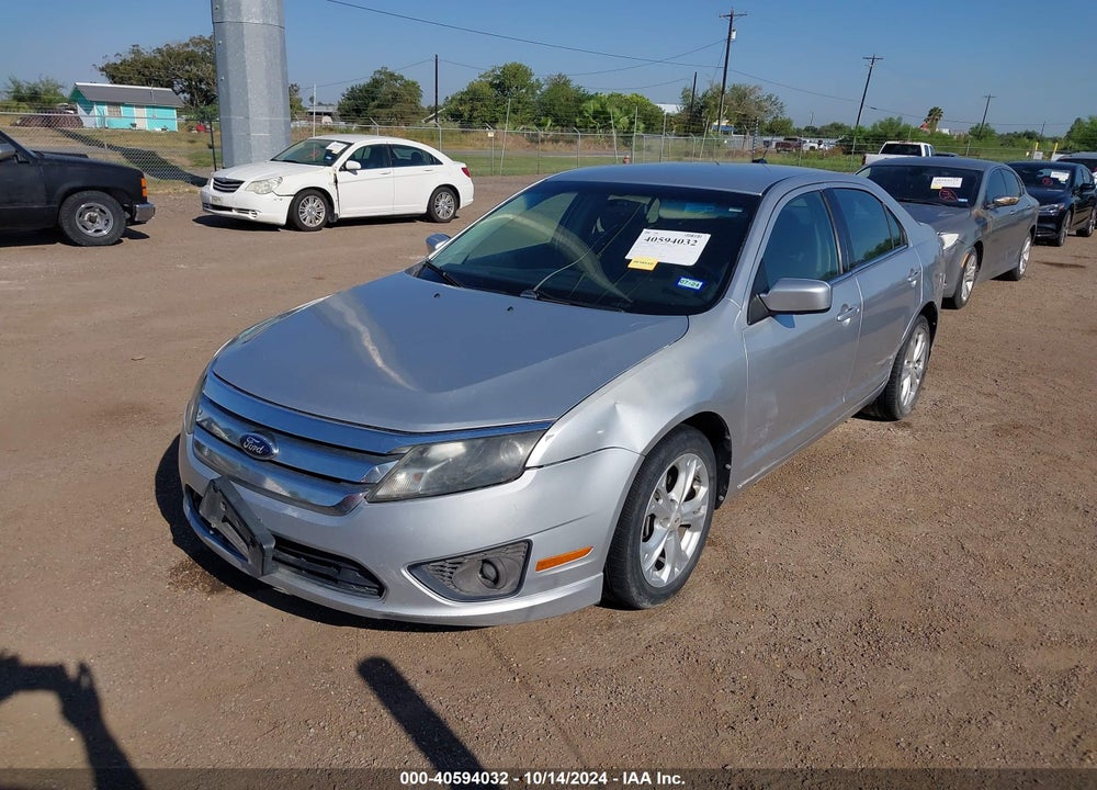 2012 FORD FUSION SE VIN: 3FAHP0HA6CR295868