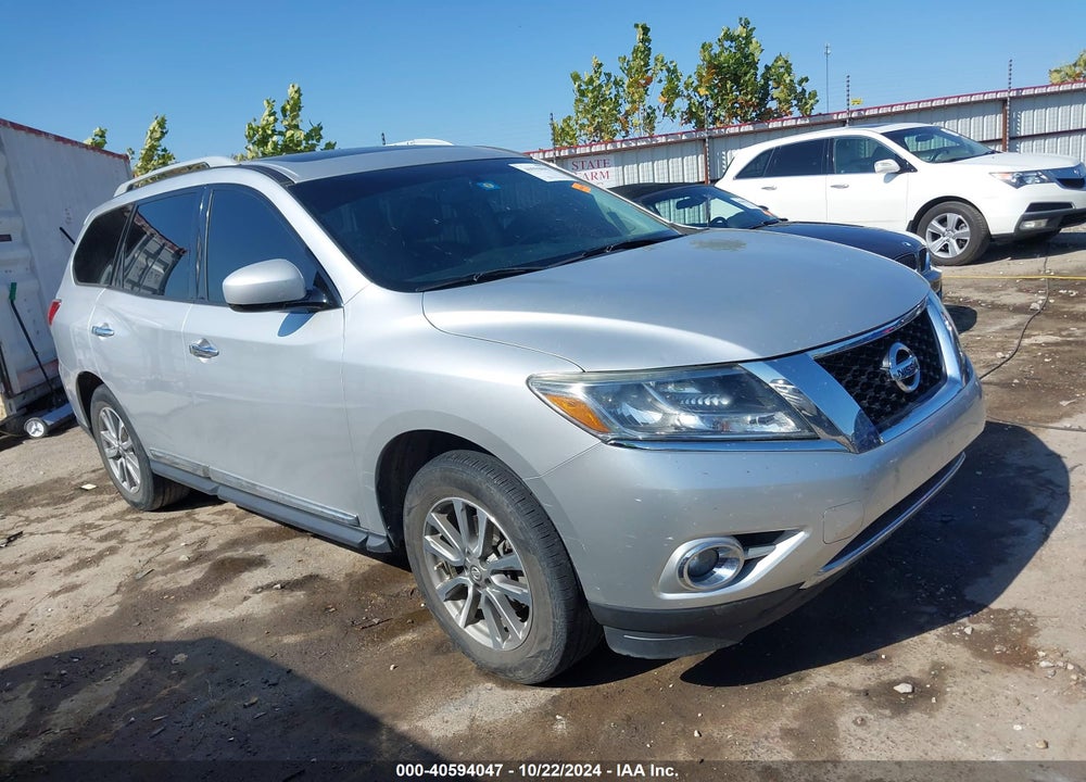 2013 NISSAN PATHFINDER SL VIN: 5N1AR2MN1DC676694