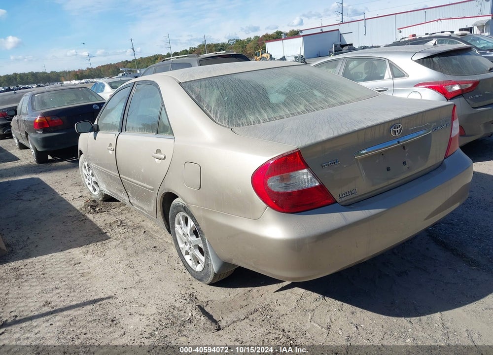 2003 TOYOTA CAMRY LE VIN: 4T1BE30K93U705465