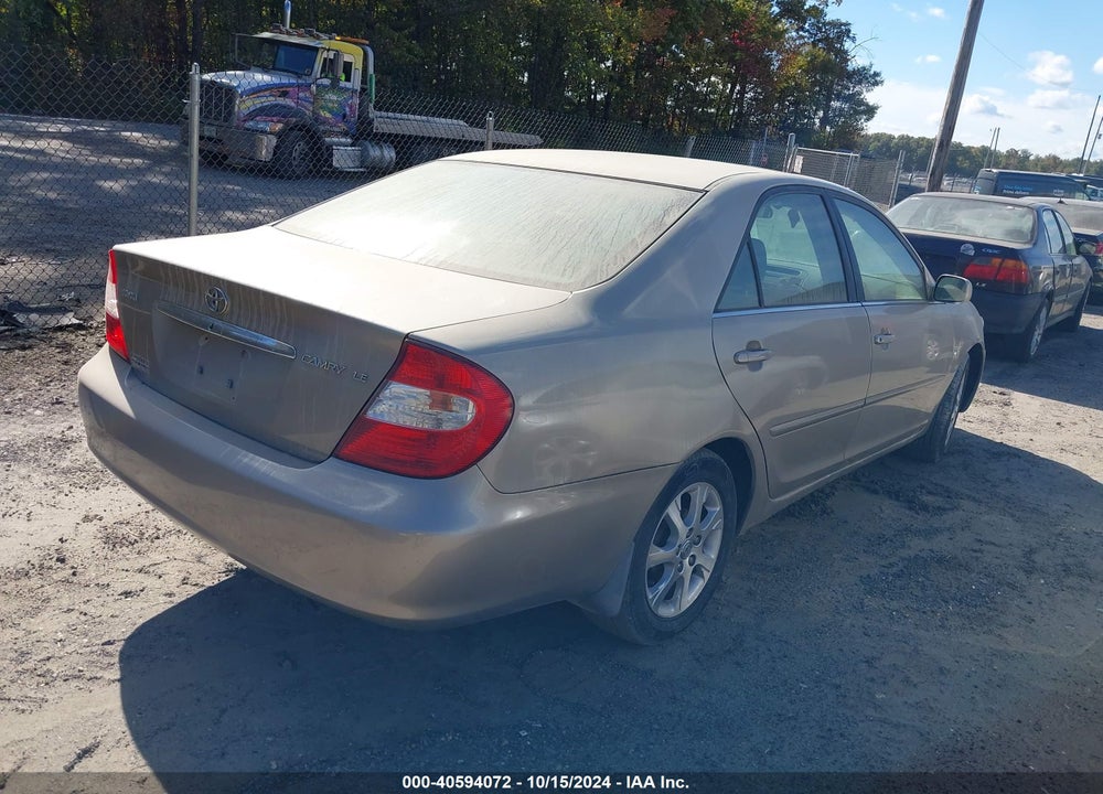 2003 TOYOTA CAMRY LE VIN: 4T1BE30K93U705465