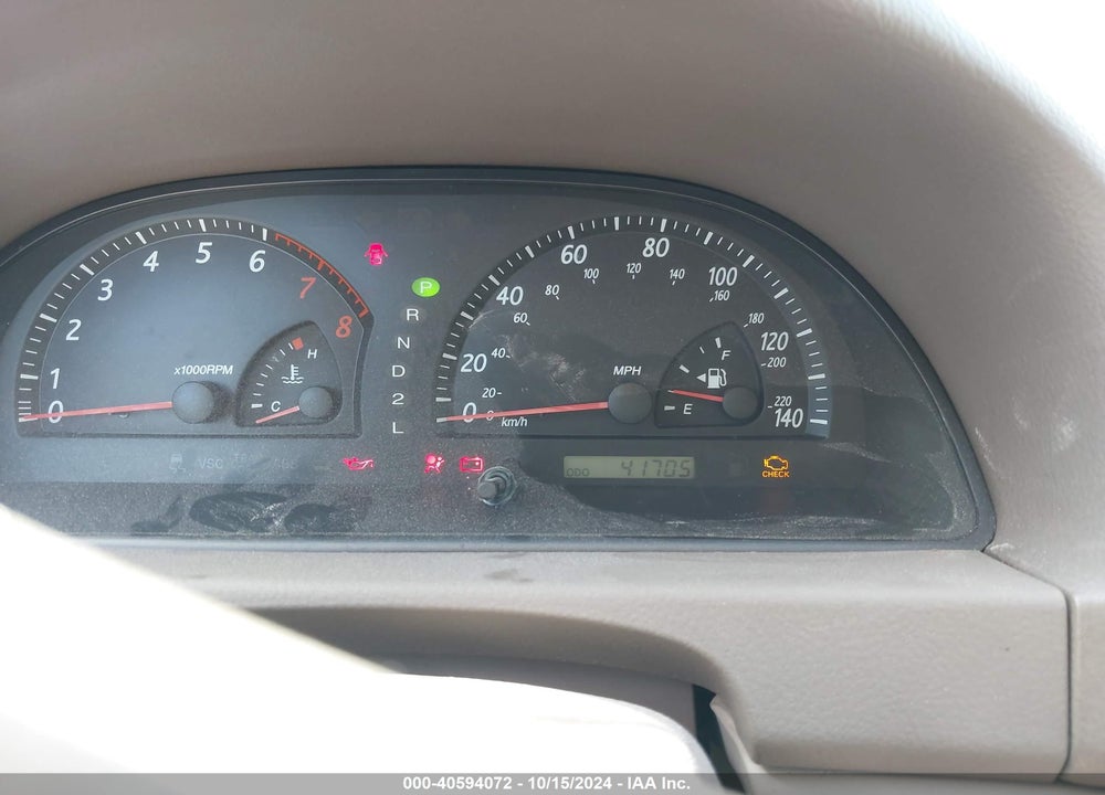 2003 TOYOTA CAMRY LE VIN: 4T1BE30K93U705465