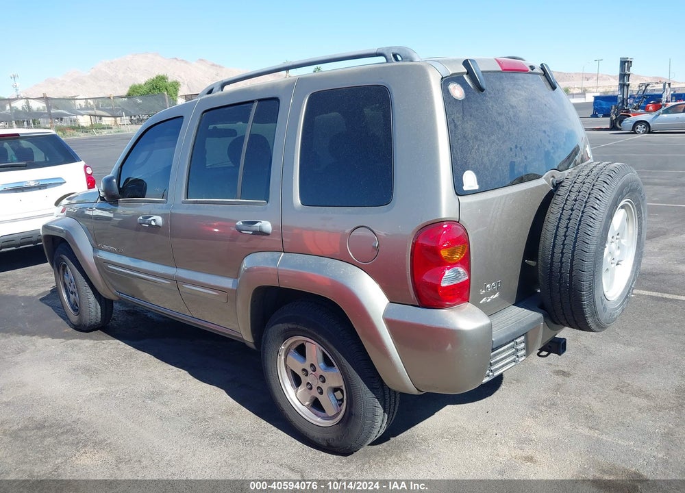 2003 JEEP LIBERTY LIMITED EDITION VIN: 1J4GL58K13W595106