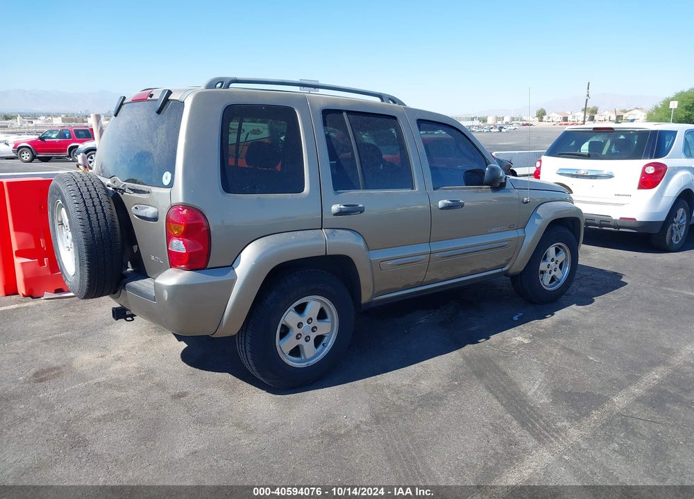 2003 JEEP LIBERTY LIMITED EDITION VIN: 1J4GL58K13W595106