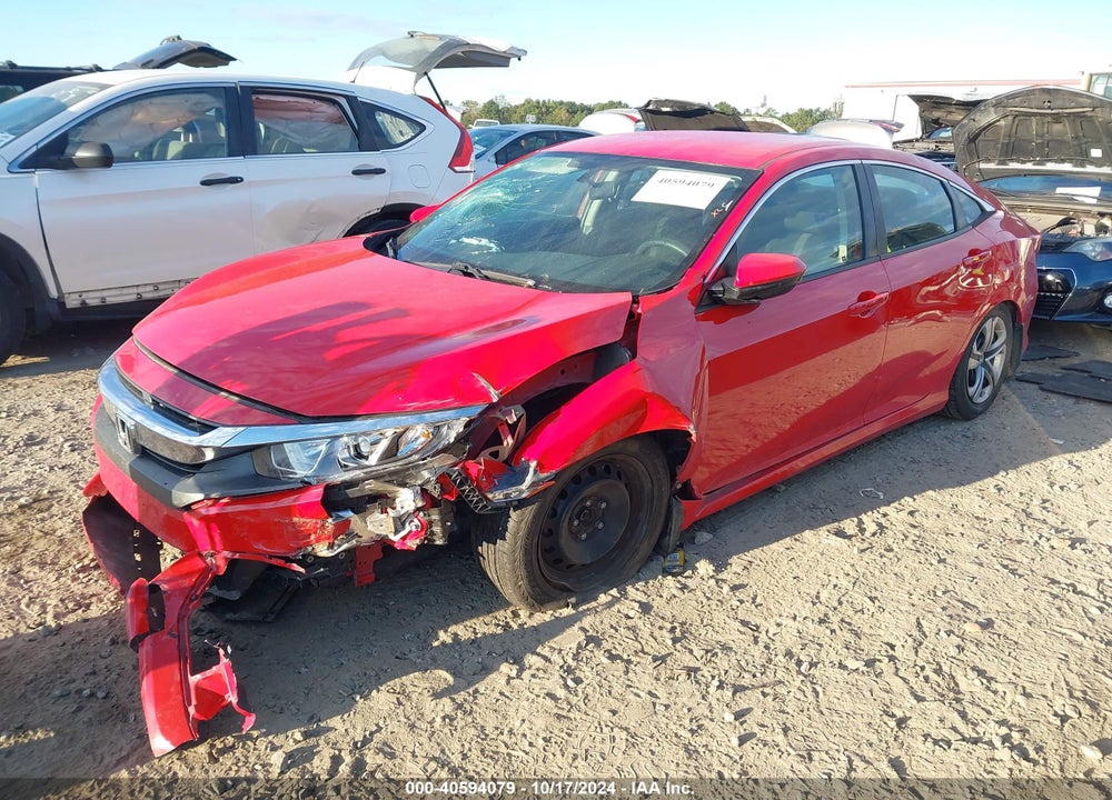 2018 HONDA CIVIC LX VIN: 2HGFC2E53JH513193