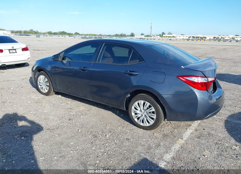 2016 TOYOTA COROLLA LE VIN: 5YFBURHE0GP381110