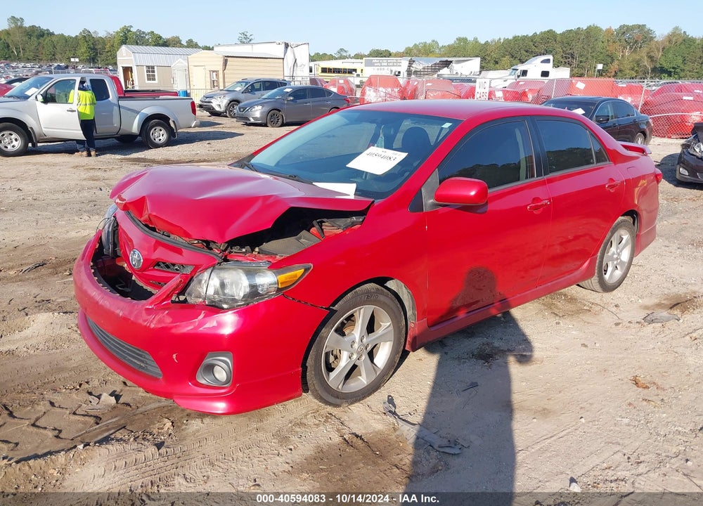 2012 TOYOTA COROLLA S VIN: 2T1BU4EE8CC918078