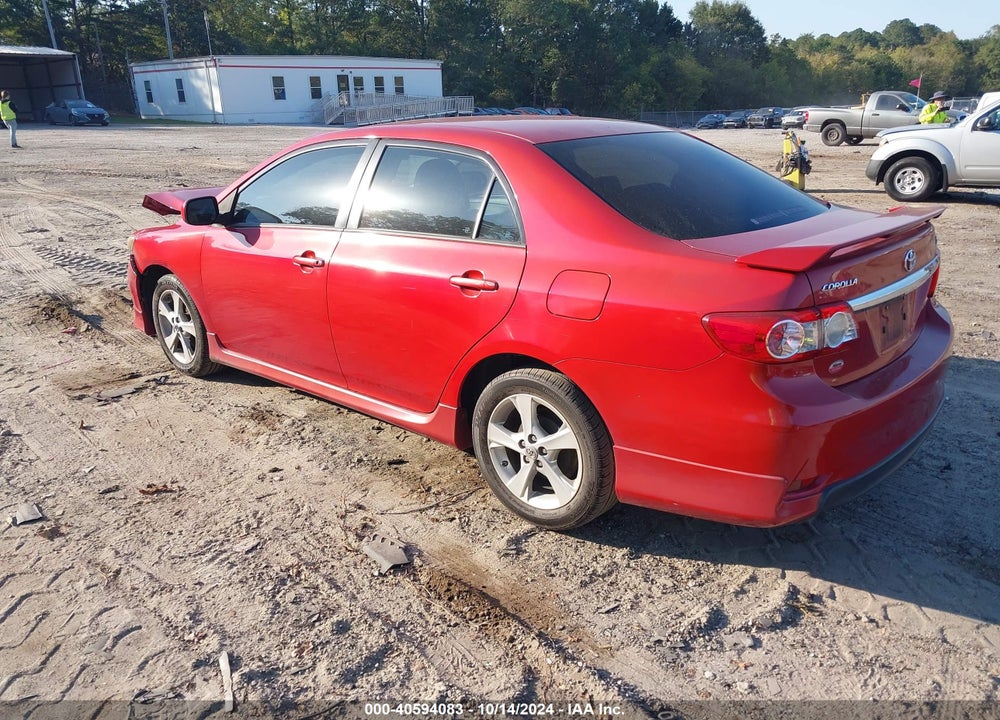 2012 TOYOTA COROLLA S VIN: 2T1BU4EE8CC918078