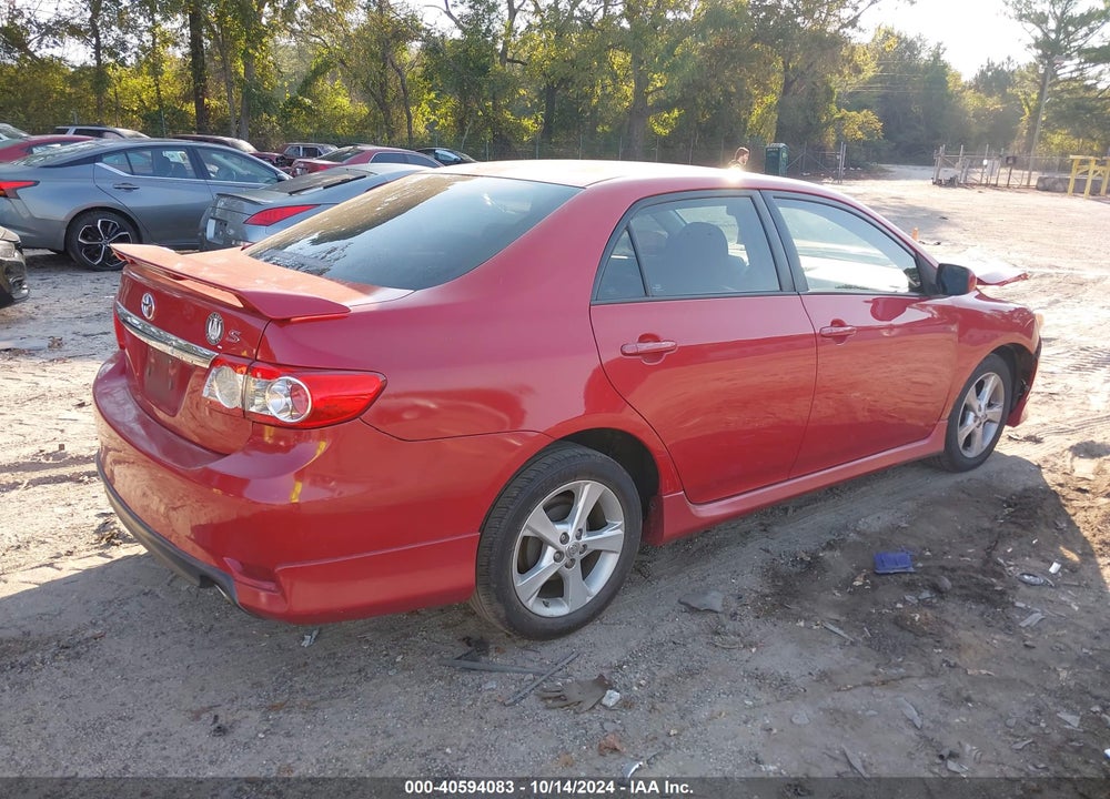 2012 TOYOTA COROLLA S VIN: 2T1BU4EE8CC918078
