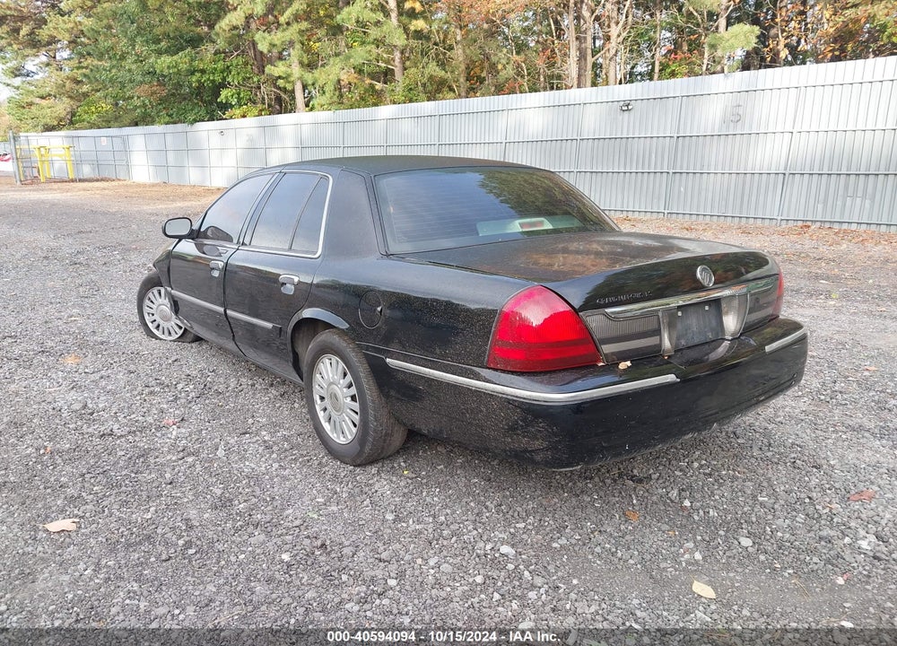 2007 MERCURY GRAND MARQUIS LS VIN: 2MEFM75VX7X644076