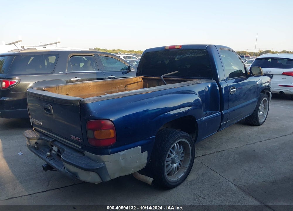 2002 GMC SIERRA 1500 SL VIN: 1GTEC14W52Z294933