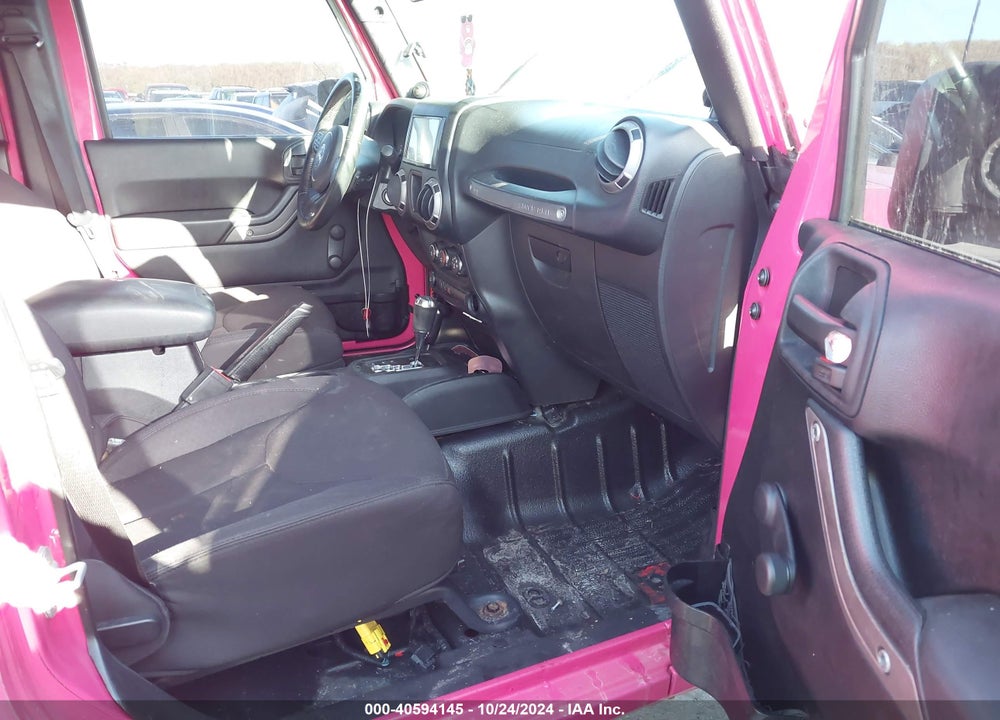 2013 ANGLER JEEP WR UNLIMITED SPORT VIN: 1C4BJWDG1DL648483