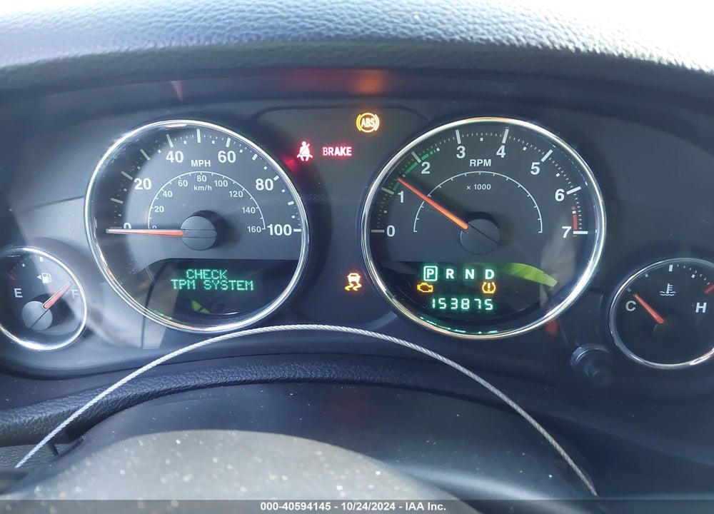 2013 ANGLER JEEP WR UNLIMITED SPORT VIN: 1C4BJWDG1DL648483