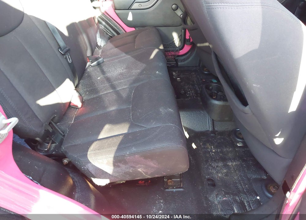 2013 ANGLER JEEP WR UNLIMITED SPORT VIN: 1C4BJWDG1DL648483