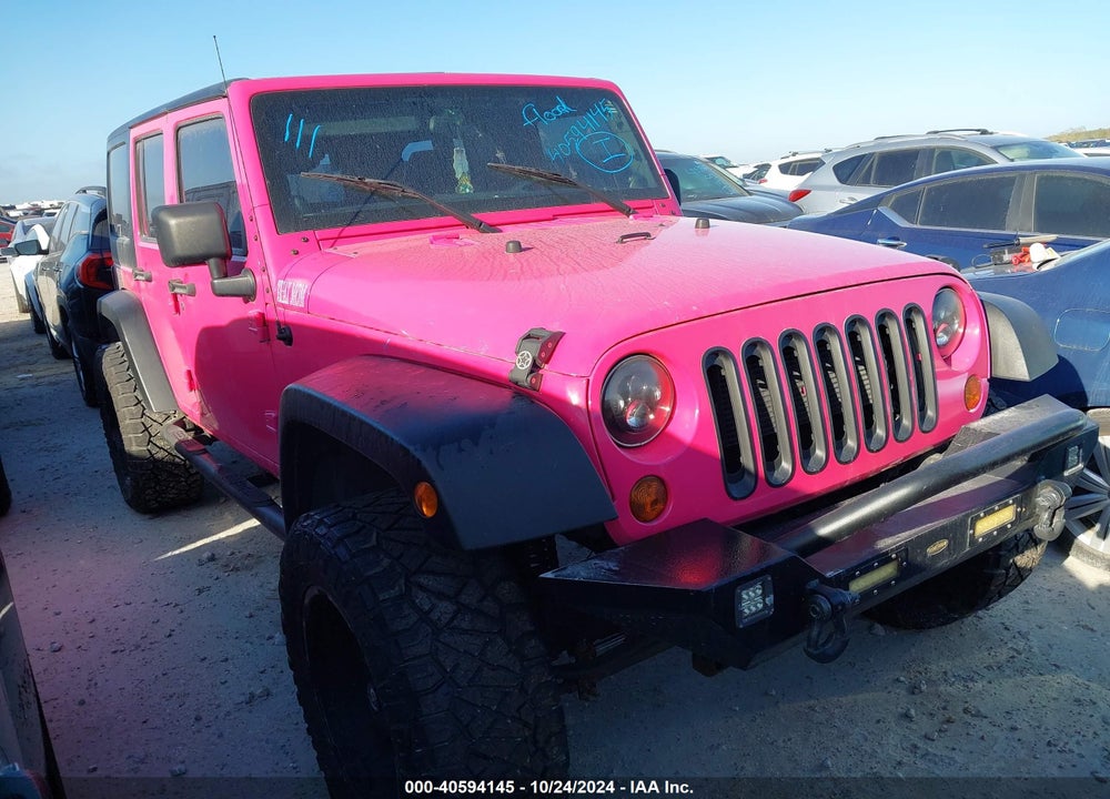2013 ANGLER JEEP WR UNLIMITED SPORT VIN: 1C4BJWDG1DL648483