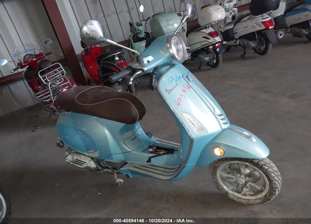 2016 VESPA SPRINT 150 3V VIN: ZAPM818G3G5103250
