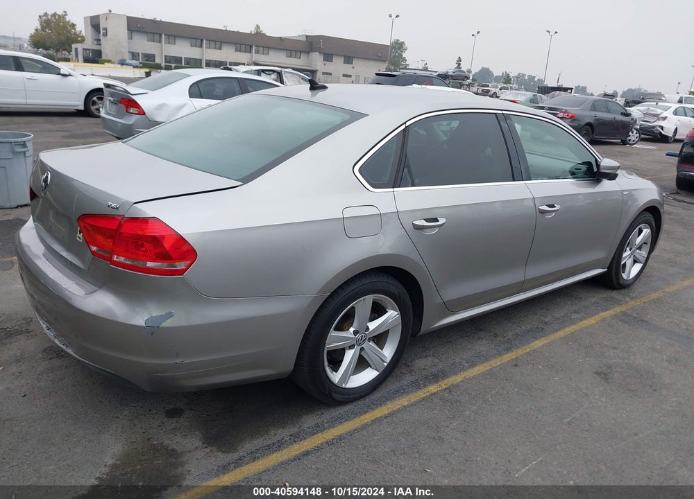 2014 VOLKSWAGEN PASSAT 1.8T WOLFSBURG EDITION VIN: 1VWAT7A33EC063061