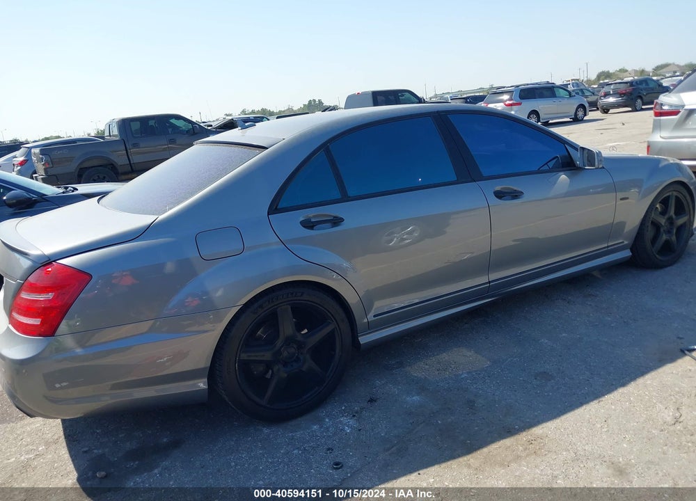2012 MERCEDES-BENZ S 550 VIN: WDDNG7DB6CA452982