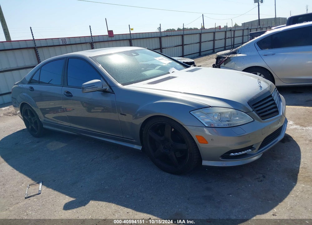 2012 MERCEDES-BENZ S 550 VIN: WDDNG7DB6CA452982