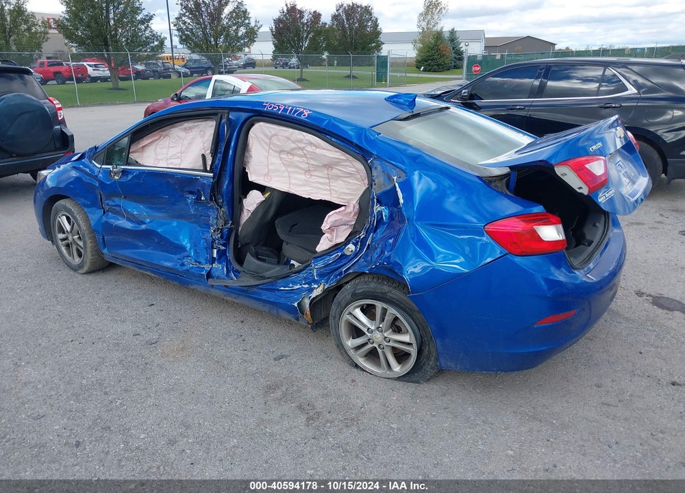 2017 CHEVROLET CRUZE LT AUTO VIN: 3G1BE5SM7HS536853