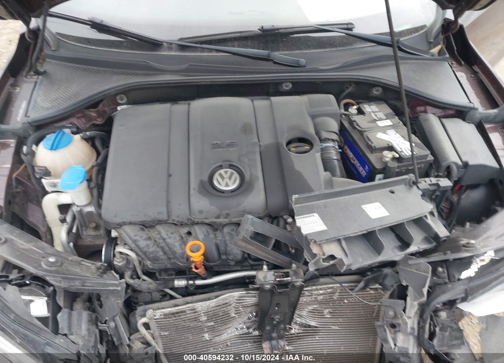 2013 VOLKSWAGEN PASSAT 2.5L SE VIN: 1VWBP7A36DC096126