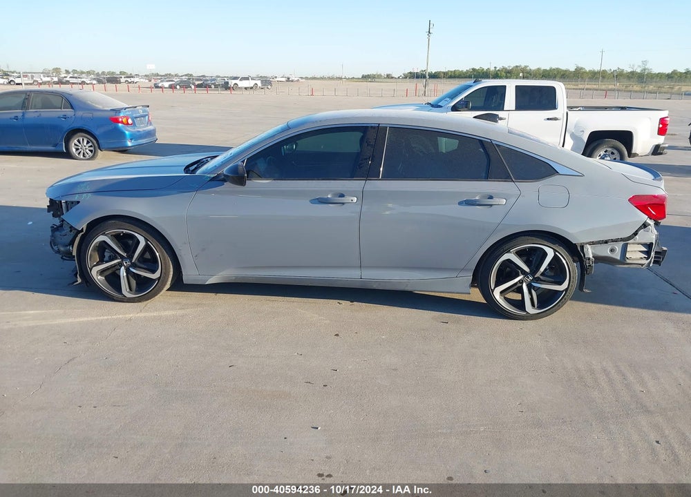 2022 HONDA ACCORD SPORT VIN: 1HGCV1F39NA093657