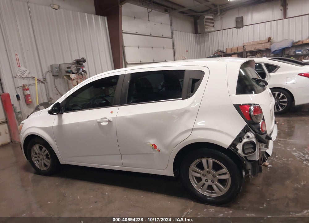 2013 CHEVROLET SONIC LT AUTO VIN: 1G1JC6SH8D4206188