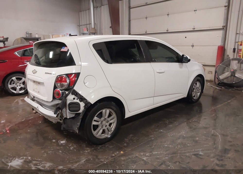 2013 CHEVROLET SONIC LT AUTO VIN: 1G1JC6SH8D4206188