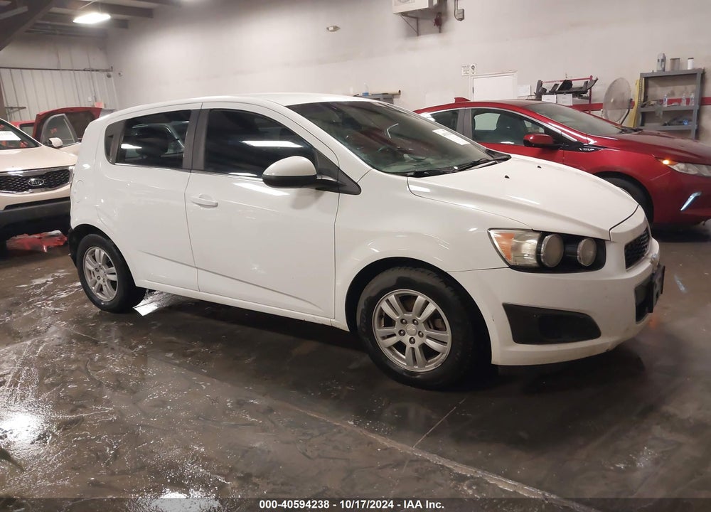 2013 CHEVROLET SONIC LT AUTO VIN: 1G1JC6SH8D4206188