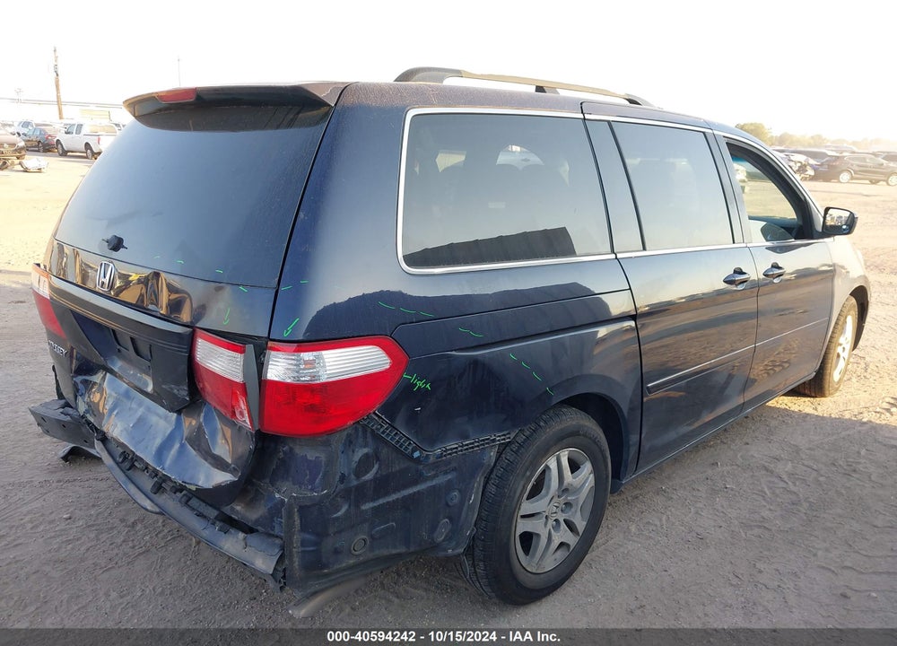 2006 HONDA ODYSSEY EX-L VIN: 5FNRL38746B078552