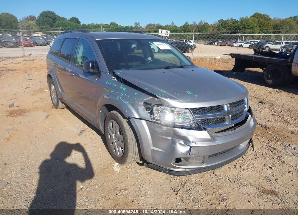 2018 DODGE JOURNEY SE VIN: 3C4PDCAB6JT383970