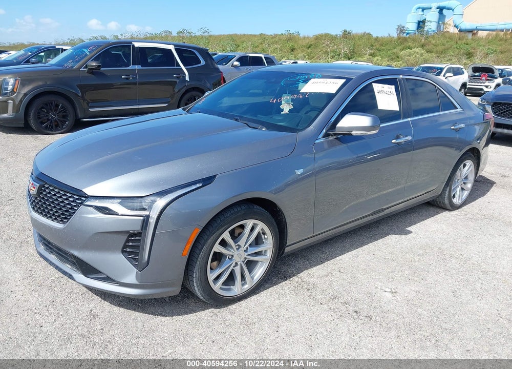 2021 CADILLAC CT4 LUXURY VIN: 1G6DA5RK6M0143995