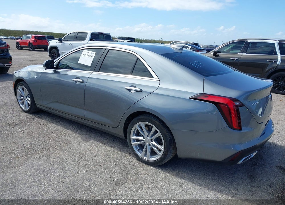 2021 CADILLAC CT4 LUXURY VIN: 1G6DA5RK6M0143995