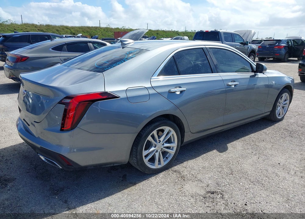 2021 CADILLAC CT4 LUXURY VIN: 1G6DA5RK6M0143995