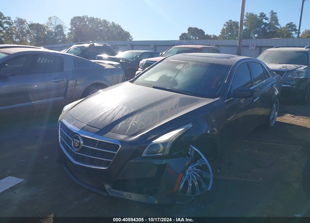 2014 CADILLAC CTS LUXURY VIN: 1G6AX5SX2E0195679