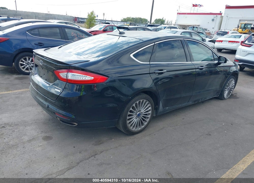 2016 FORD FUSION VIN: 3FA6P0K98GR217135