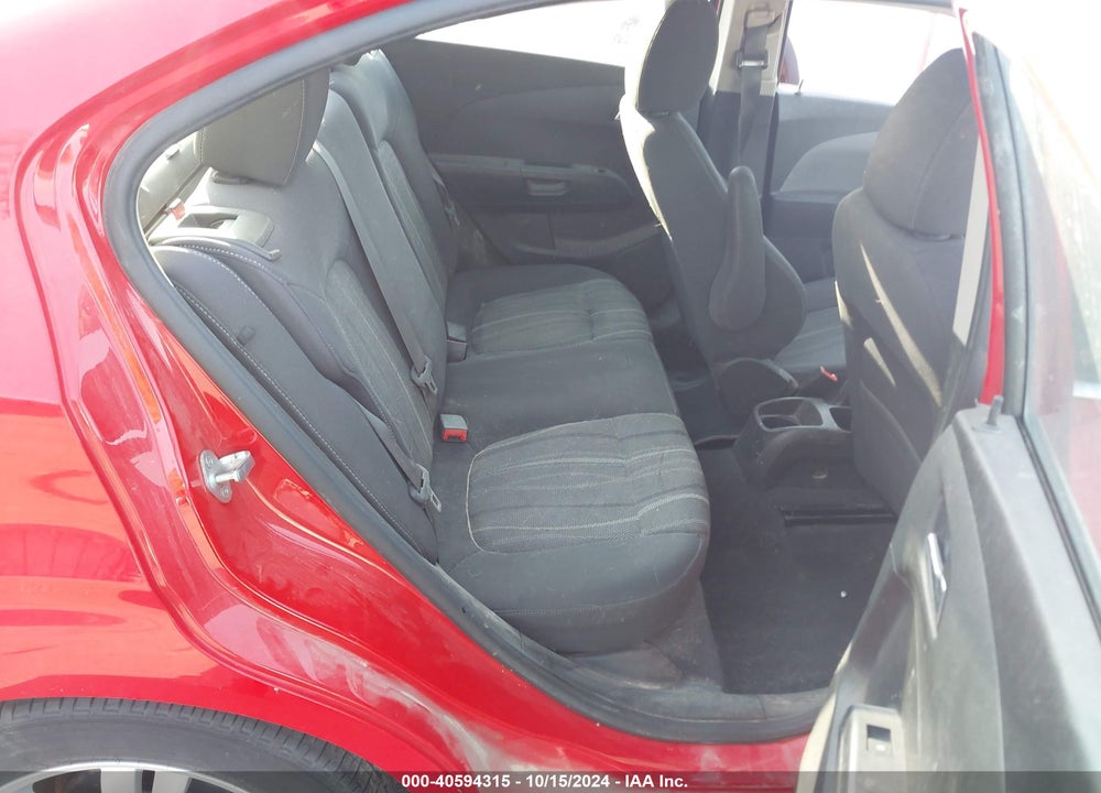 2014 CHEVROLET SONIC LT MANUAL VIN: 1G1JD5SH3E4220282