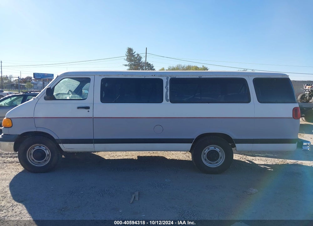 1998 DODGE RAM WAGON 3500 VALUE VIN: 2B5WB35Z7WK146568