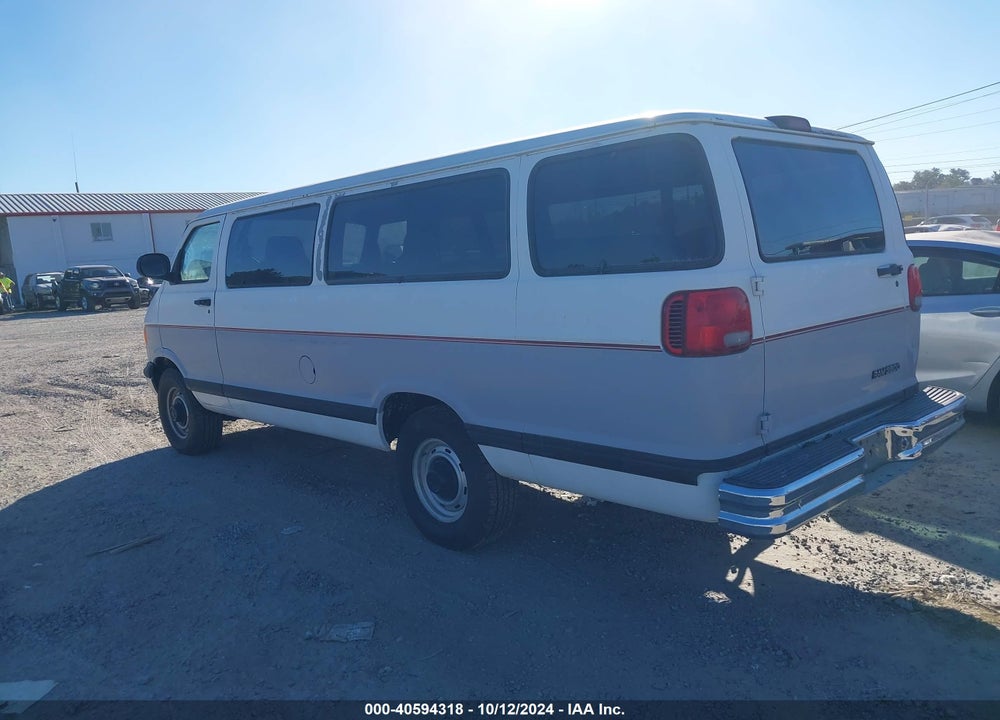 1998 DODGE RAM WAGON 3500 VALUE VIN: 2B5WB35Z7WK146568