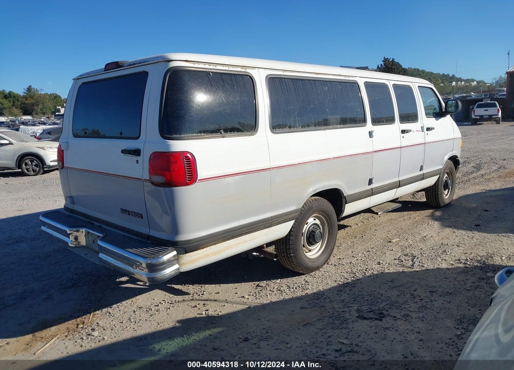 1998 DODGE RAM WAGON 3500 VALUE VIN: 2B5WB35Z7WK146568