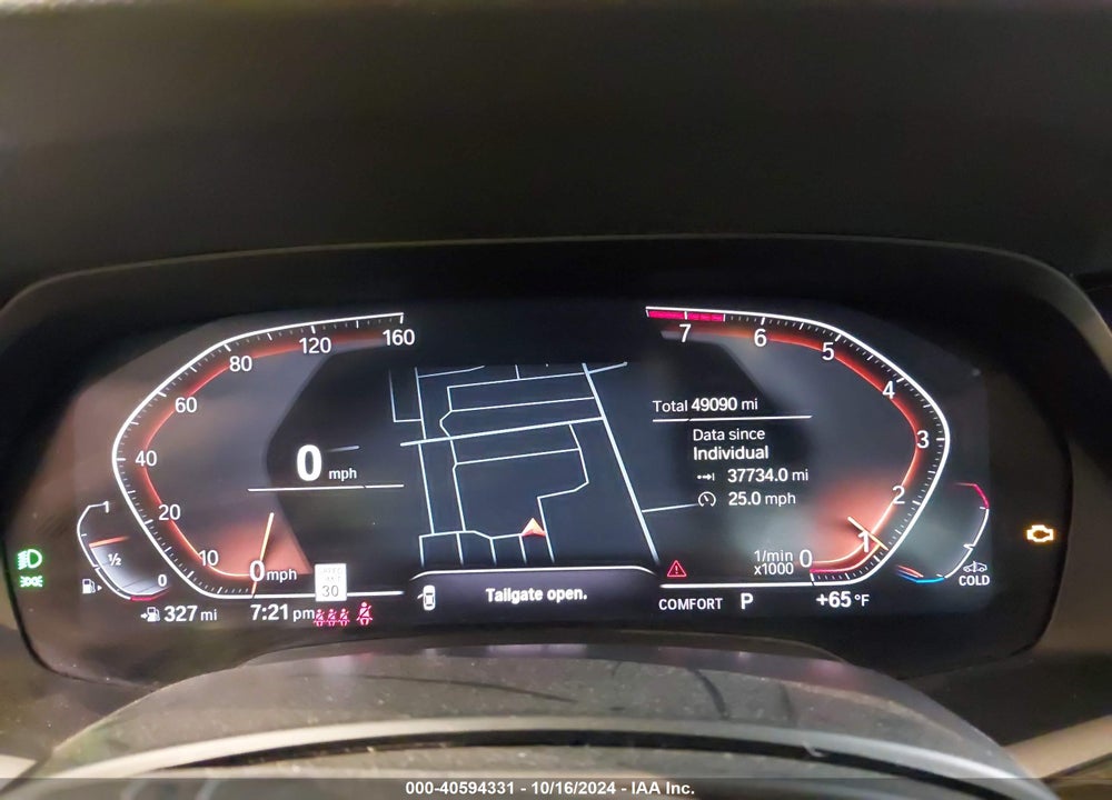 2020 BMW X7 XDRIVE40I VIN: 5UXCW2C02L9A01896
