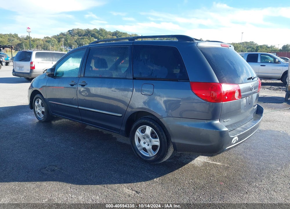 2007 TOYOTA SIENNA LE VIN: 5TDZK23CX7S098917