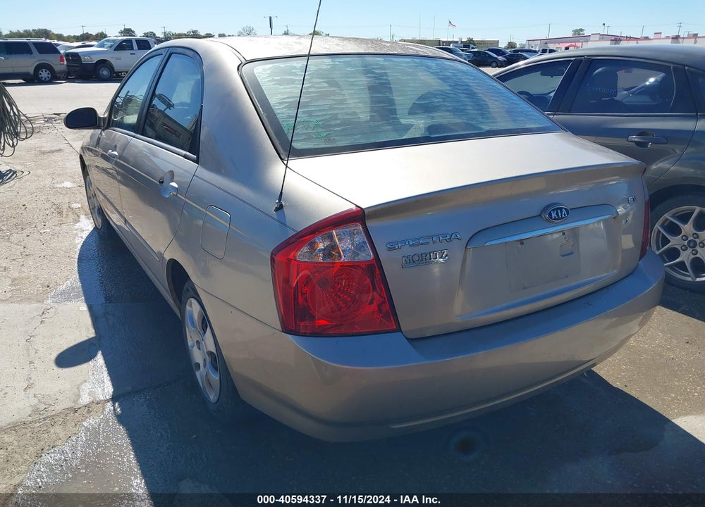 2006 KIA SPECTRA EX/LX/SX VIN: KNAFE121365359505