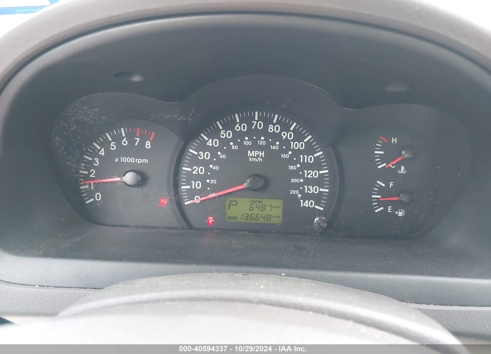 2006 KIA SPECTRA EX/LX/SX VIN: KNAFE121365359505