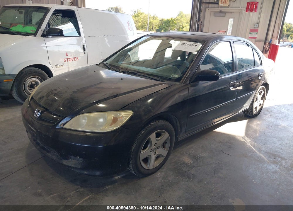 2005 HONDA CIVIC EX VIN: 2HGES26755H502748