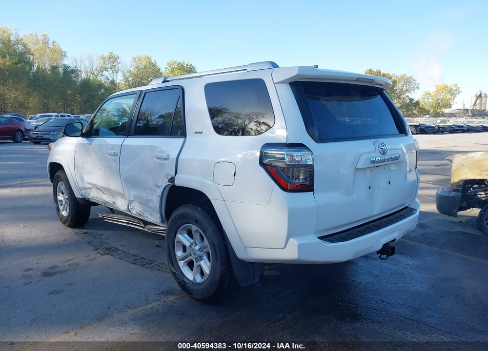 2018 TOYOTA 4RUNNER SR5 PREMIUM VIN: JTEBU5JR7J5524320
